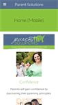 Mobile Screenshot of parent-solutions.com